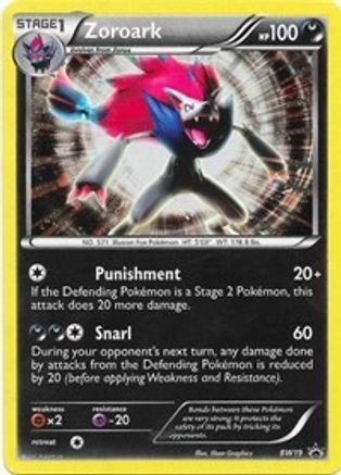 Zoroark (BW19) Holofoil - Black Star Promos
