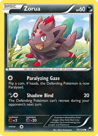 Zorua (70) - Dark Explorers