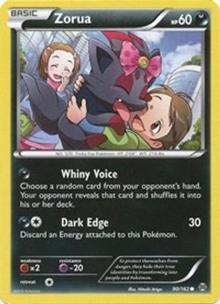 Zorua (90) Reverse Holofoil - BREAKthrough