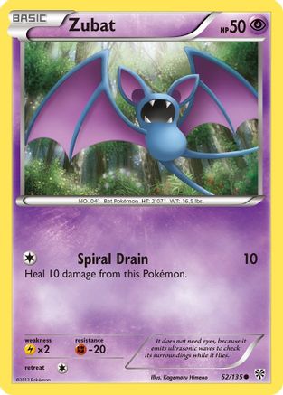 Zubat (52) - Plasma Storm