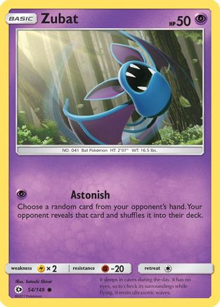 Zubat (54) - Sun & Moon