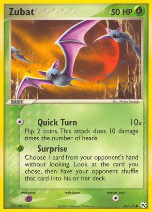 Zubat (83) - Hidden Legends