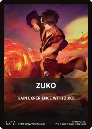 Zuko (Jumpstart Front Card) (036) - Avatar: The Last Airbender