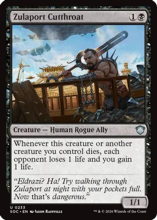 Zulaport Cutthroat (233) - Commander: Secrets of Strixhaven