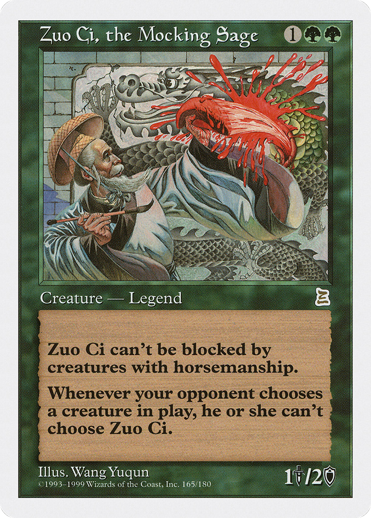 Zuo Ci, the Mocking Sage (165) - Portal Three Kingdoms