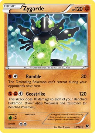 Zygarde (53) Reverse Holofoil - Fates Collide