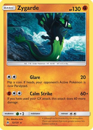 Zygarde (72) - Forbidden Light