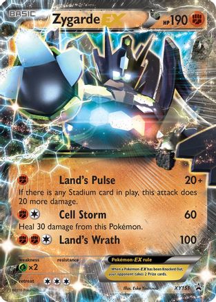 Zygarde EX (Shiny) (XY151) Holofoil - Black Star Promos