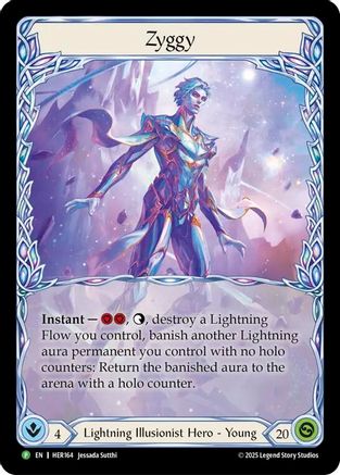 Zyggy (HER164) Rainbow Foil - Flesh and Blood: Promo Cards