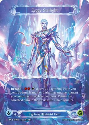 Zyggy Starlight (Marvel) (OMN001) Cold Foil - Omens of the Third Age