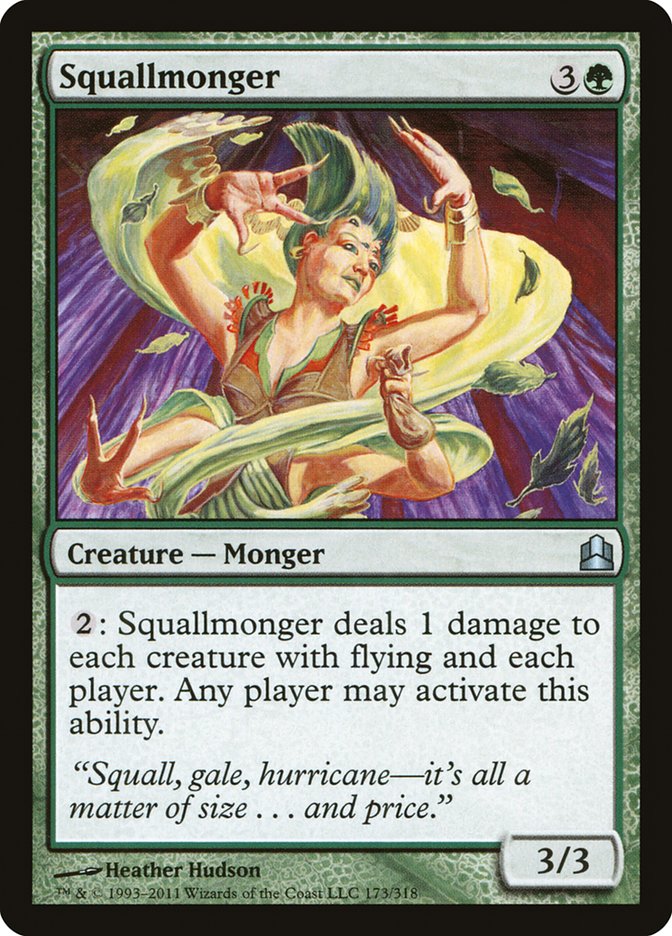 Squallmonger [Commander 2011] | Silver Goblin