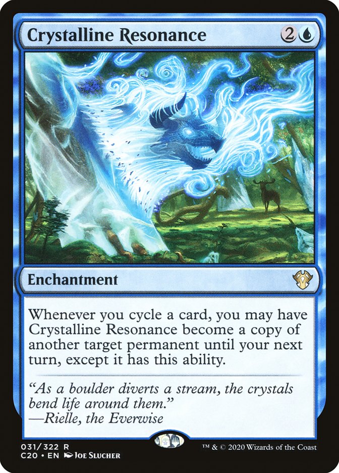 Crystalline Resonance [Commander 2020] | Silver Goblin