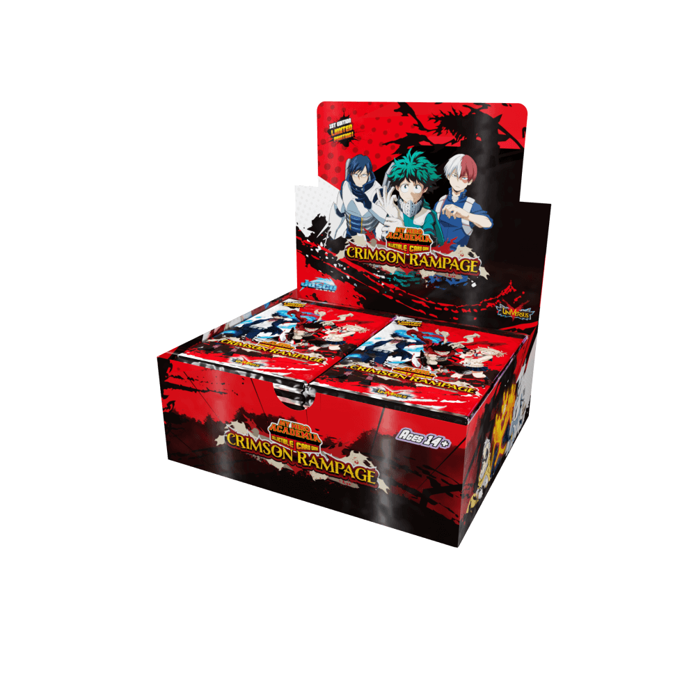 My Hero Academia CCG: Crimson Rampage - Booster Box | Silver Goblin