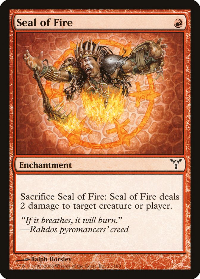 Seal of Fire [Dissension] | Silver Goblin