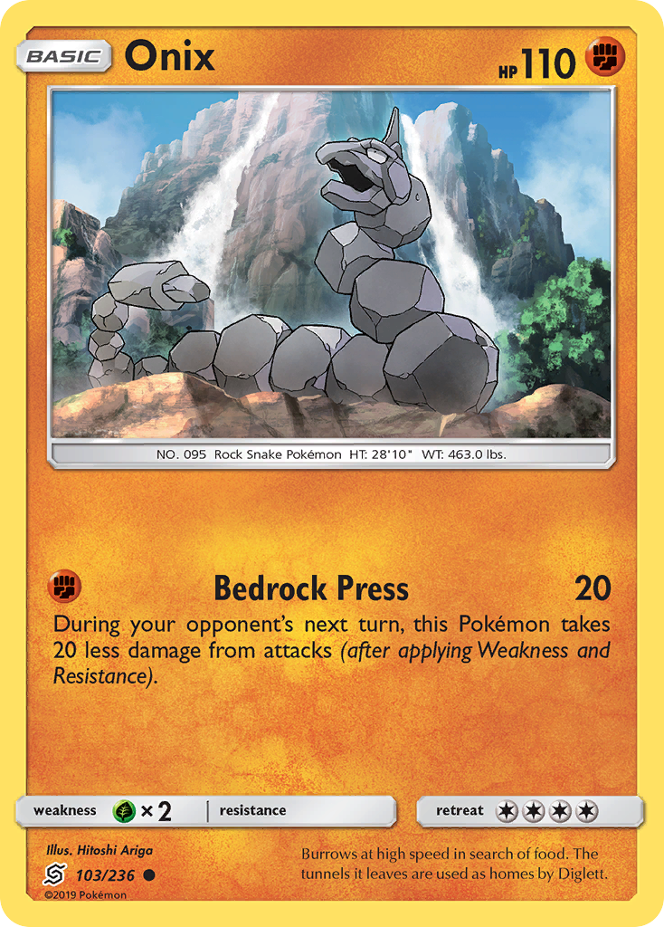 Onix (103/236) [Sun & Moon: Unified Minds] | Silver Goblin