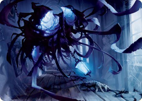 Spectral Adversary Art Card [Innistrad: Midnight Hunt Art Series] | Silver Goblin