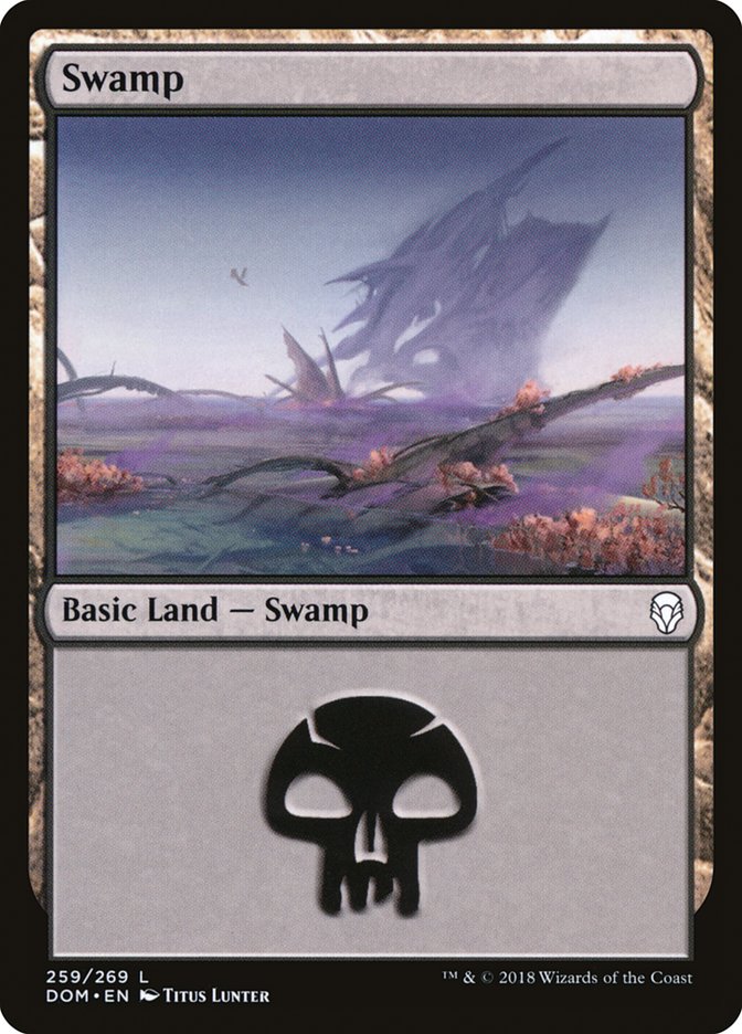 Swamp (259) [Dominaria] | Silver Goblin