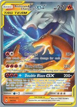 Reshiram & Charizard GX (20/214) (Fire Box - Kaya Lichtleitner) [World Championships 2019] | Silver Goblin