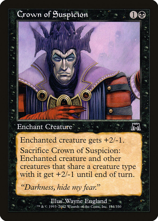 Crown of Suspicion [Onslaught] | Silver Goblin