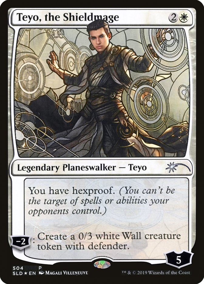 Teyo, the Shieldmage (Stained Glass) [Secret Lair Drop Promos] | Silver Goblin