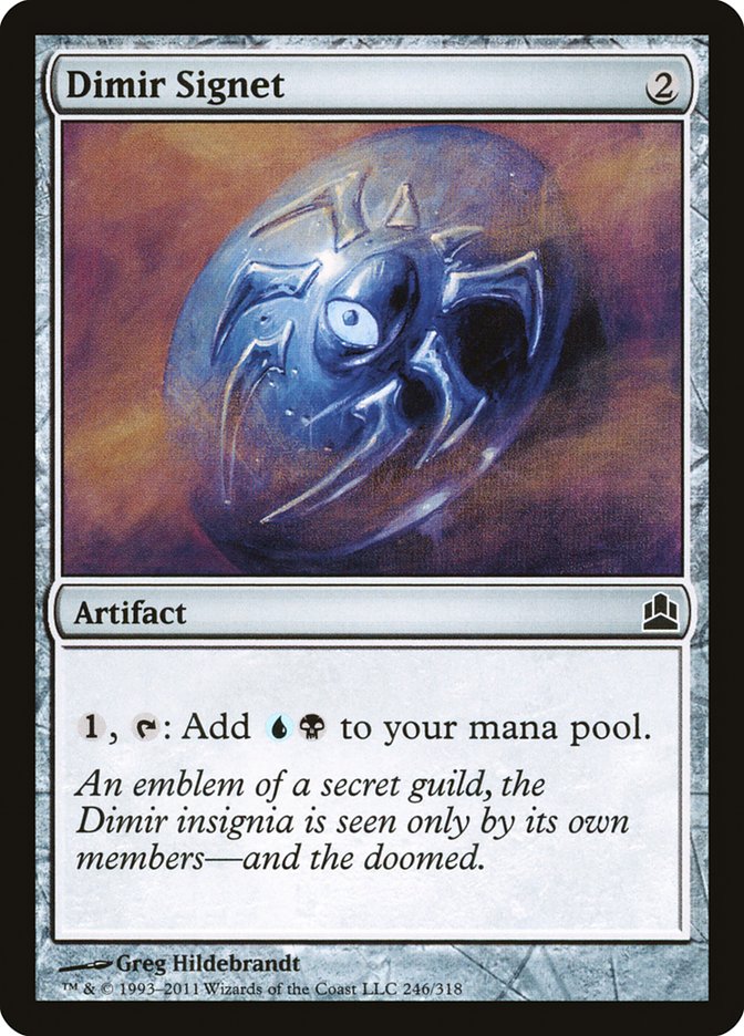 Dimir Signet [Commander 2011] | Silver Goblin