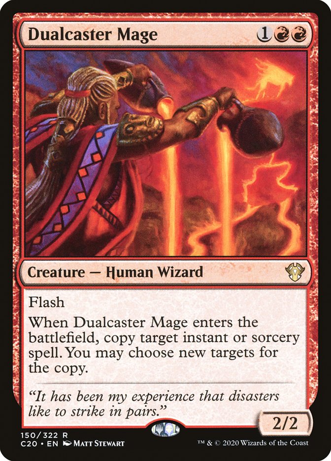 Dualcaster Mage [Commander 2020] | Silver Goblin