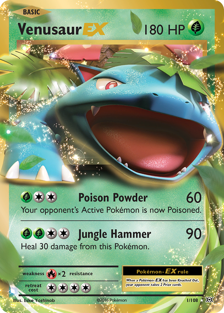 Venusaur EX (1/108) [XY: Evolutions] | Silver Goblin