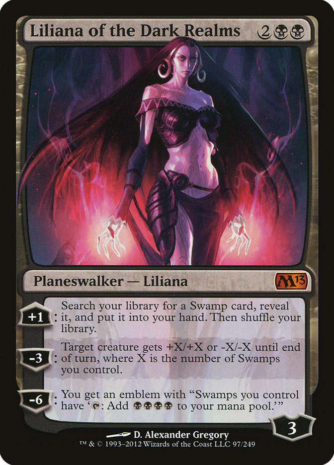 Liliana of the Dark Realms [Magic 2013] | Silver Goblin