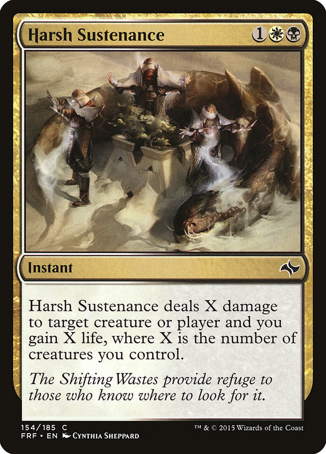 Harsh Sustenance [Fate Reforged] | Silver Goblin