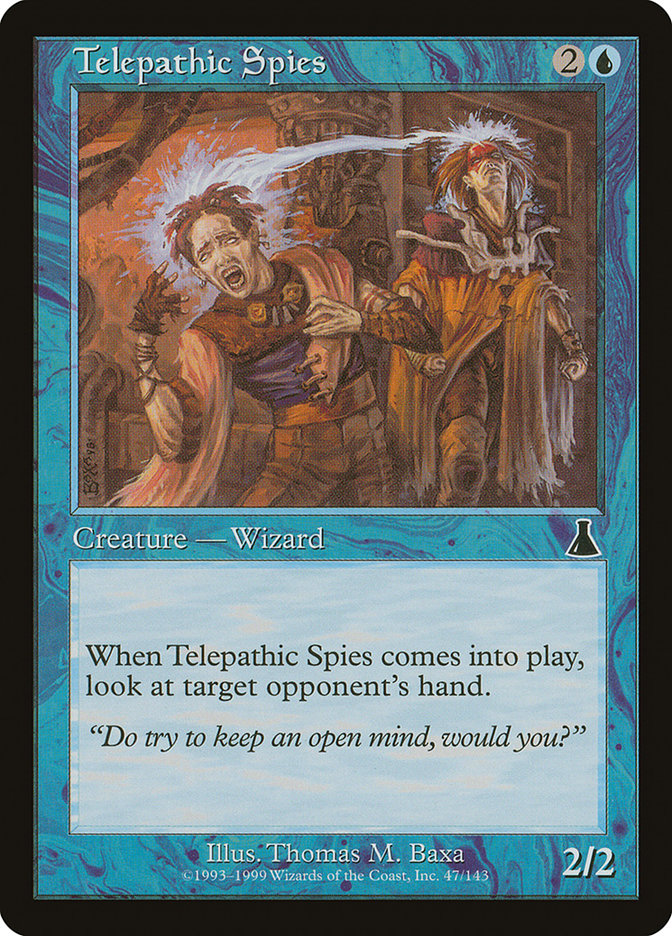 Telepathic Spies [Urza's Destiny] | Silver Goblin