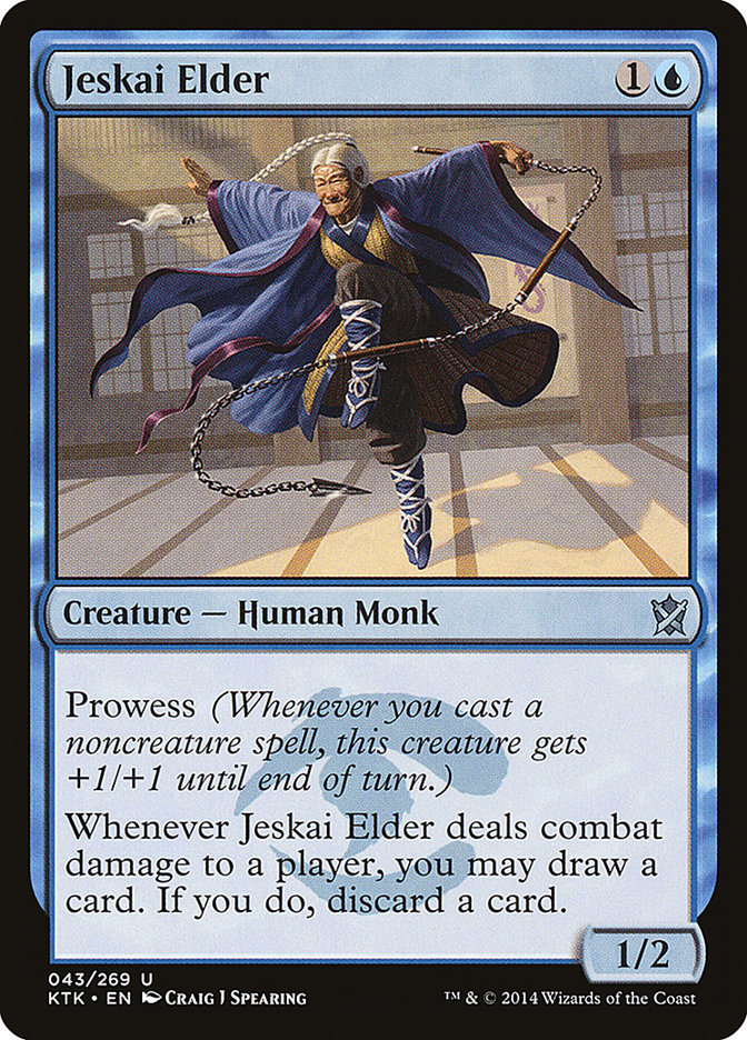 Jeskai Elder [Khans of Tarkir] | Silver Goblin