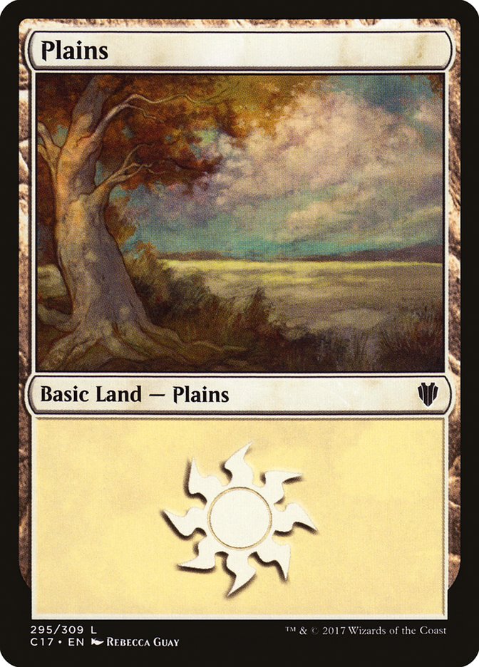 Plains (295) [Commander 2017] | Silver Goblin