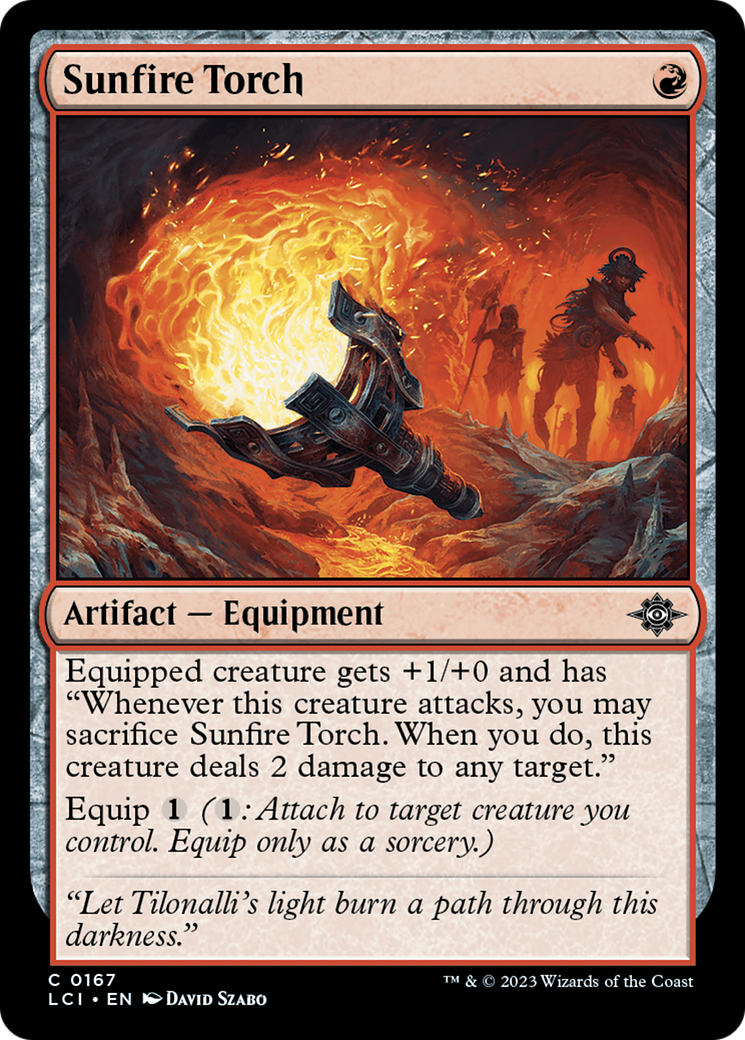 Sunfire Torch [The Lost Caverns of Ixalan] | Silver Goblin