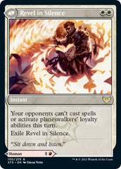 Flamescroll Celebrant // Revel in Silence [Strixhaven: School of Mages Prerelease Promos] | Silver Goblin