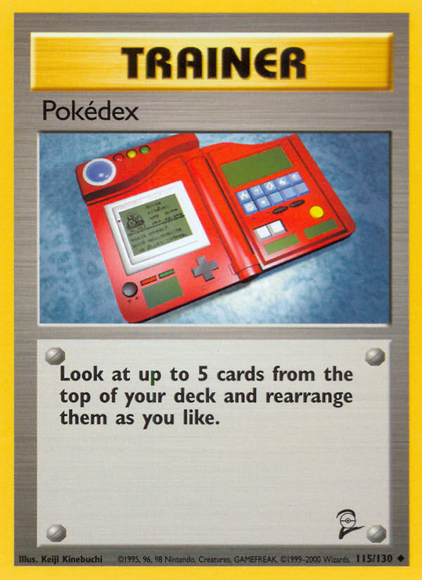 Pokedex (115/130) [Base Set 2] | Silver Goblin