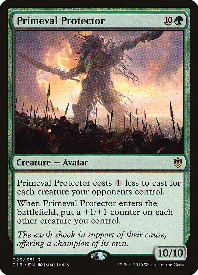 Primeval Protector [Commander 2016] | Silver Goblin