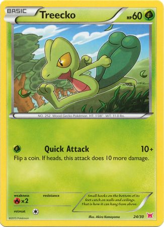 Treecko (24/30) [XY: Trainer Kit 2 - Latias] | Silver Goblin