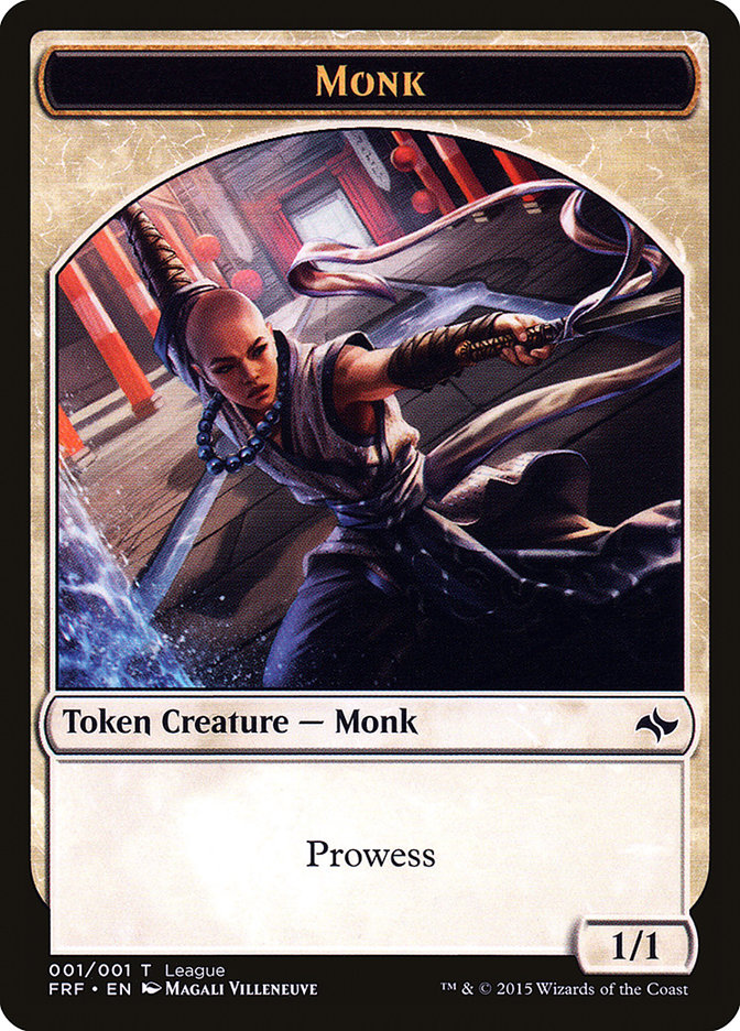 Monk Token [League Tokens 2015] | Silver Goblin