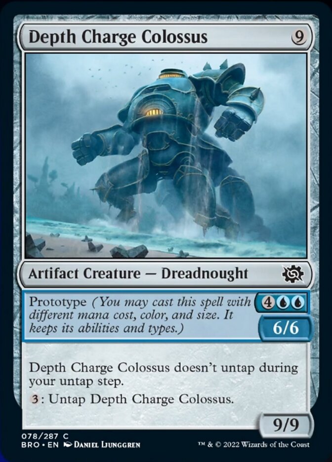 Depth Charge Colossus [The Brothers' War] | Silver Goblin