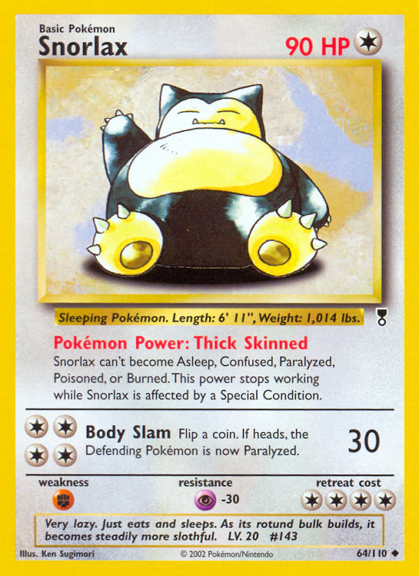 Snorlax (64/110) [Legendary Collection] | Silver Goblin