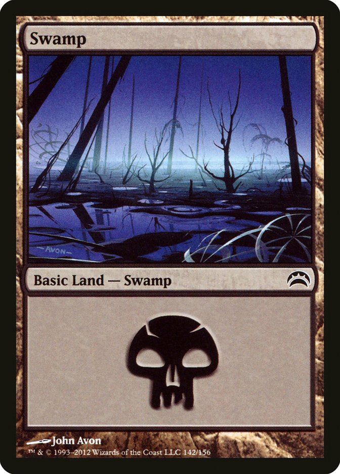 Swamp (142) [Planechase 2012] | Silver Goblin