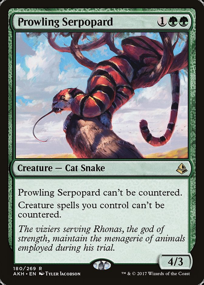 Prowling Serpopard [Amonkhet] | Silver Goblin