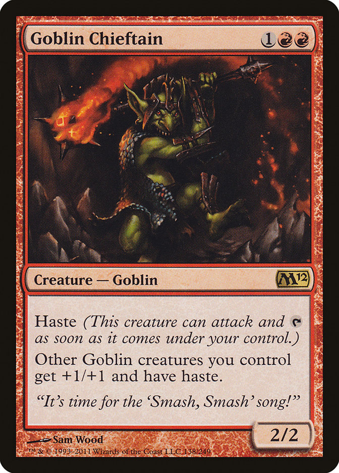 Goblin Chieftain [Magic 2012] | Silver Goblin