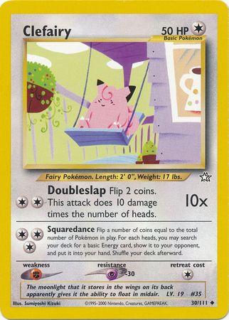 Clefairy (30/111) [Neo Genesis Unlimited] | Silver Goblin