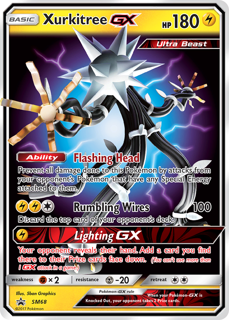 Xurkitree GX (SM68) [Sun & Moon: Black Star Promos] | Silver Goblin