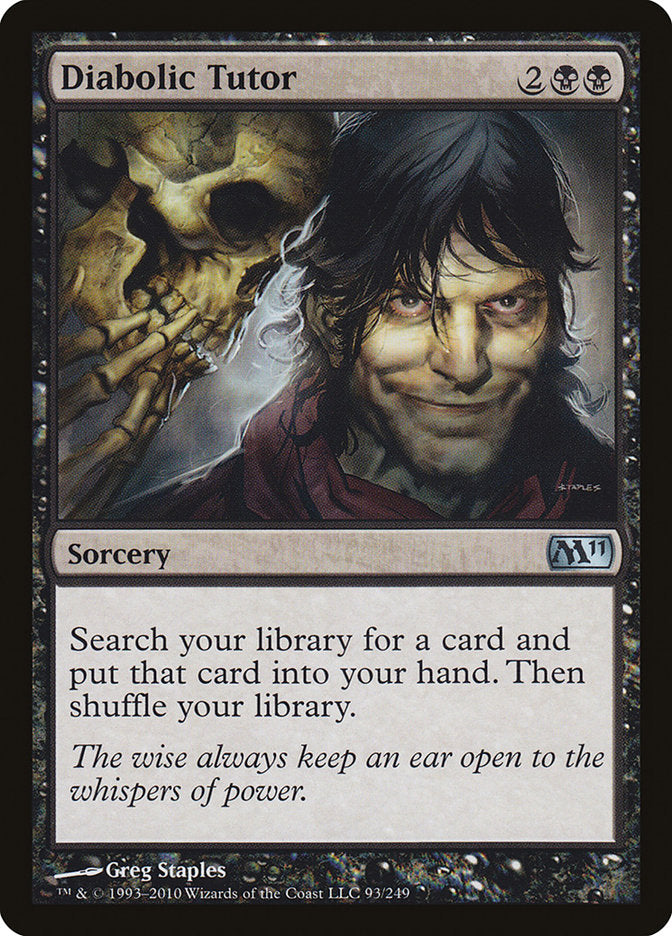 Diabolic Tutor [Magic 2011] | Silver Goblin