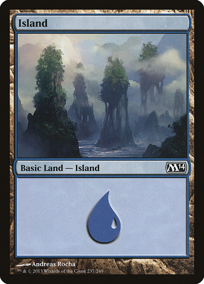 Island (237) [Magic 2014] | Silver Goblin