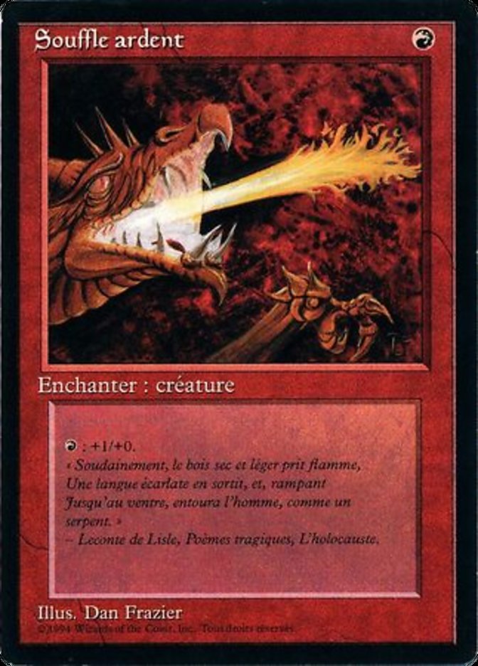 Firebreathing [Foreign Black Border] | Silver Goblin