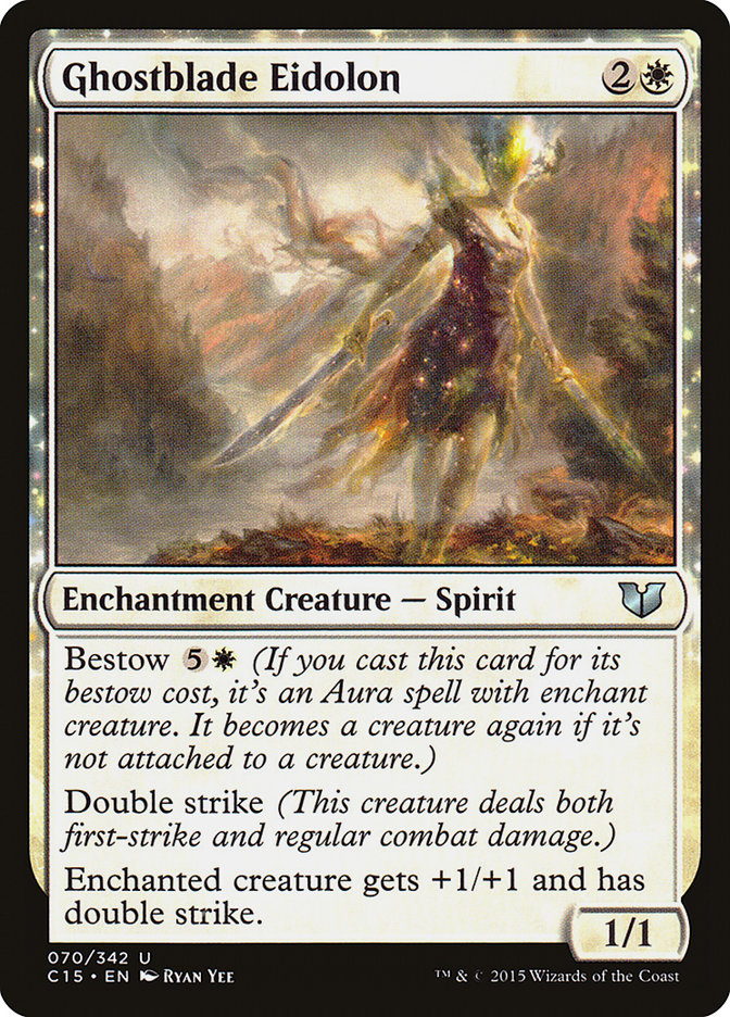 Ghostblade Eidolon [Commander 2015] | Silver Goblin