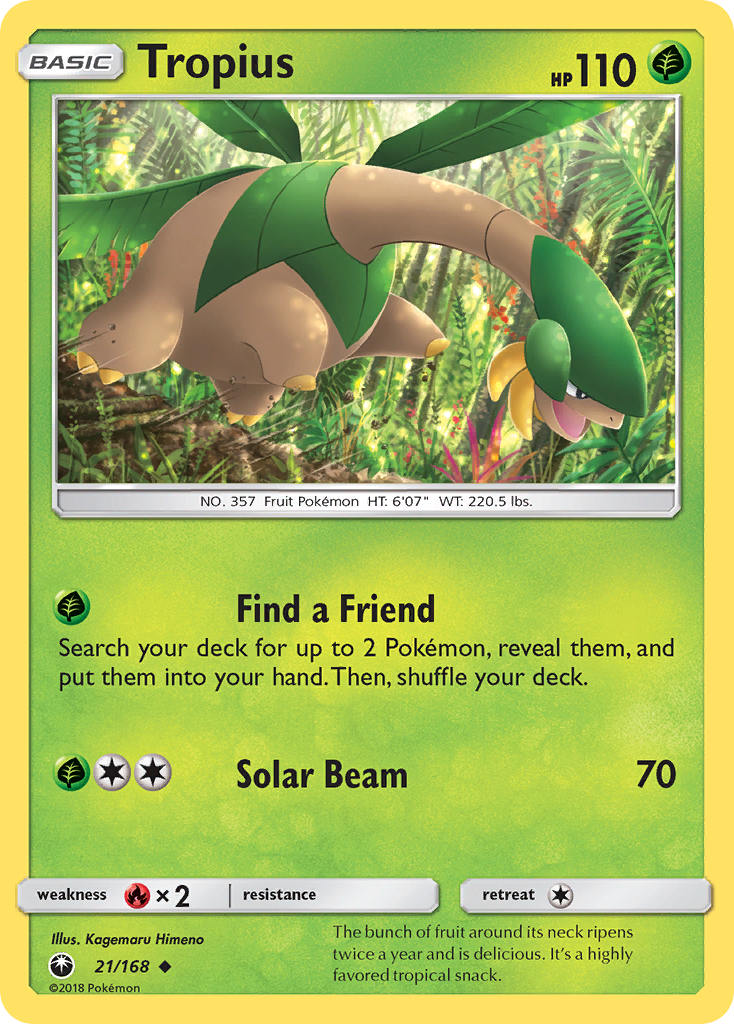 Tropius (21/168) [Sun & Moon: Celestial Storm] | Silver Goblin